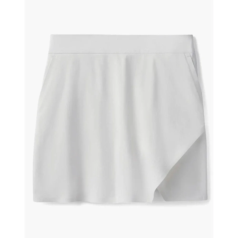 $128 RHONE Birdie‎ White Wrap Front Athletic Golf Tennis Skort Size 16 Side Zip